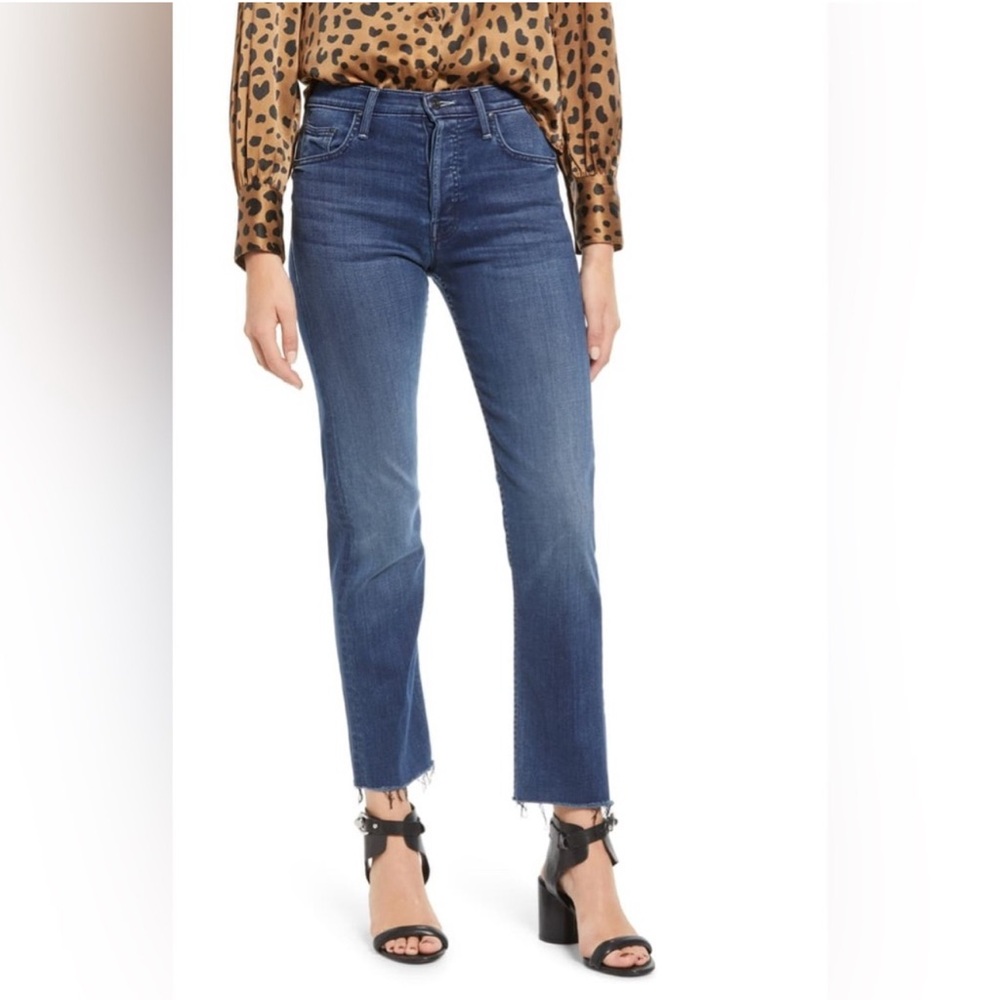 Mother Denim the Tomcat Ankle Fray, Watch Me, size 29 EUC